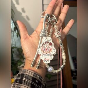 Labubu keychain